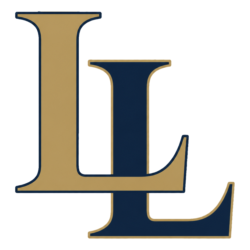 The Lanchester Legacy LL emblem