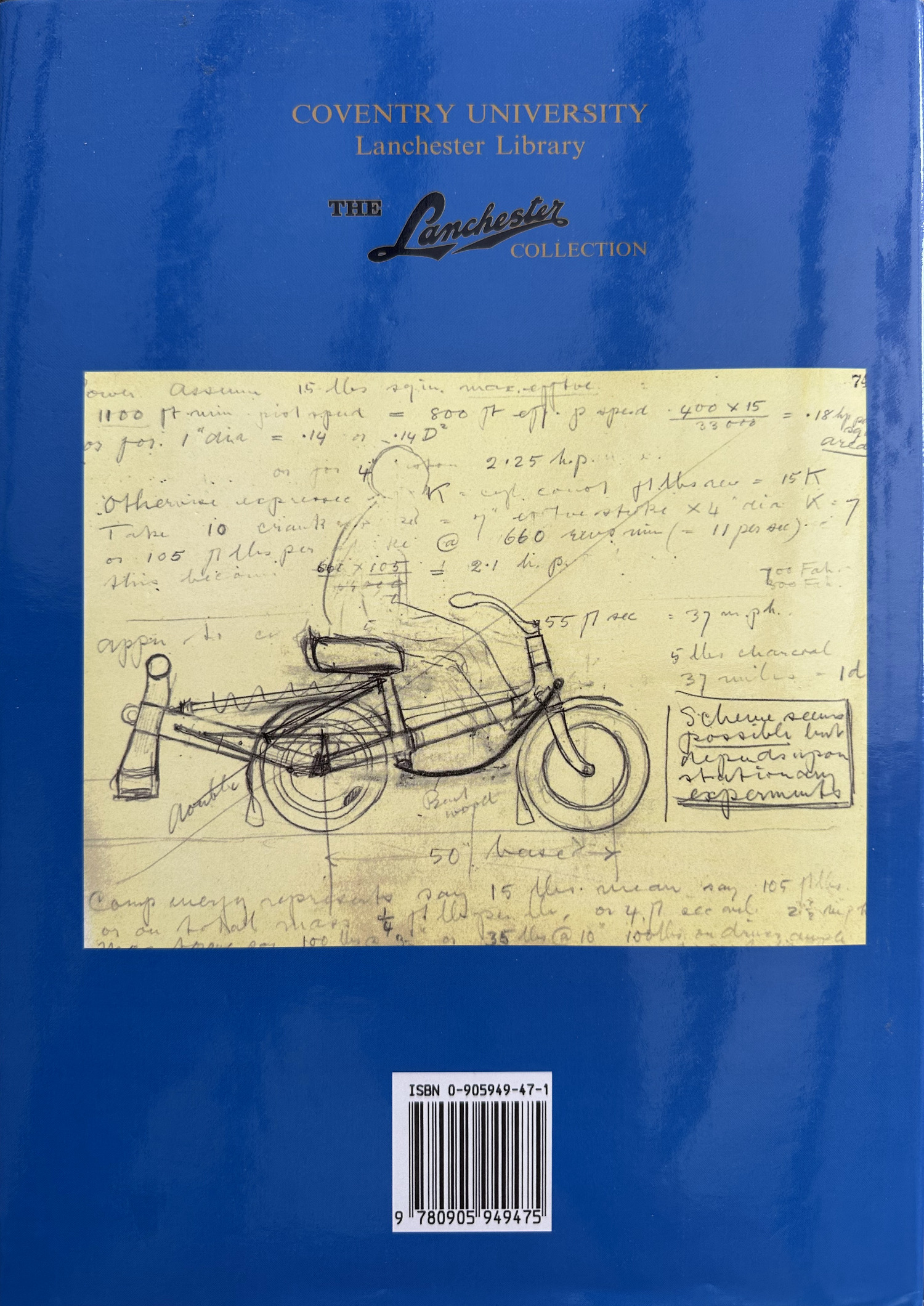 Rear cover of Lanchester Legacy Volume Three